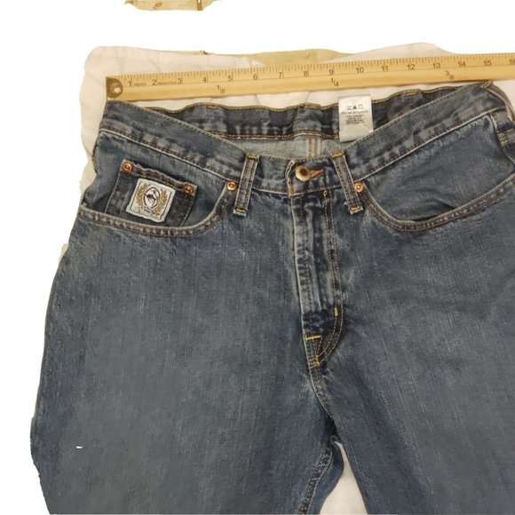 Cinch Jeans Mens Classic Straight Blue Medium Wash Denim 33X34 - Picture 8 of 8